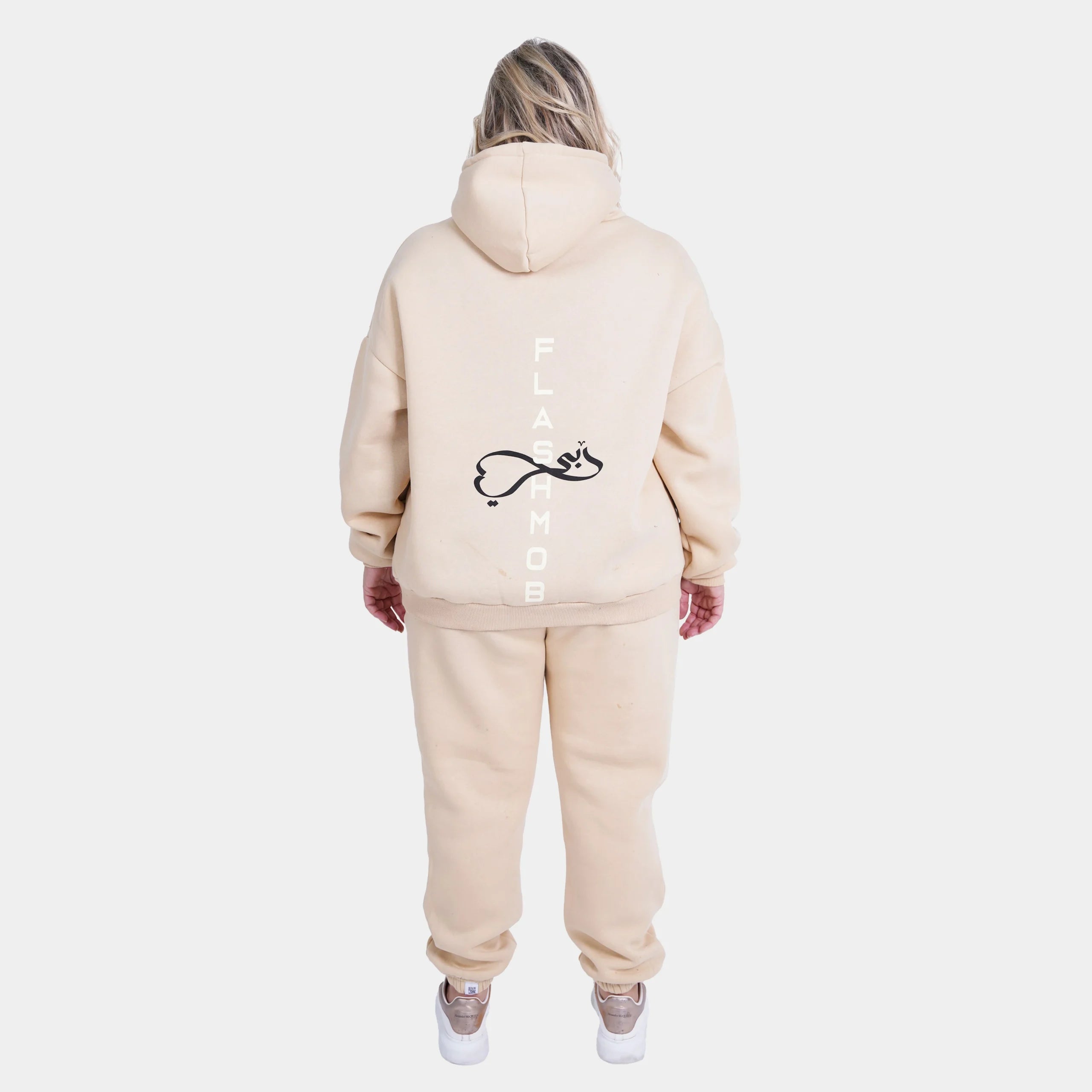 Relaxed Fit Cotton Fleece Hoodie & Sweatpant Set