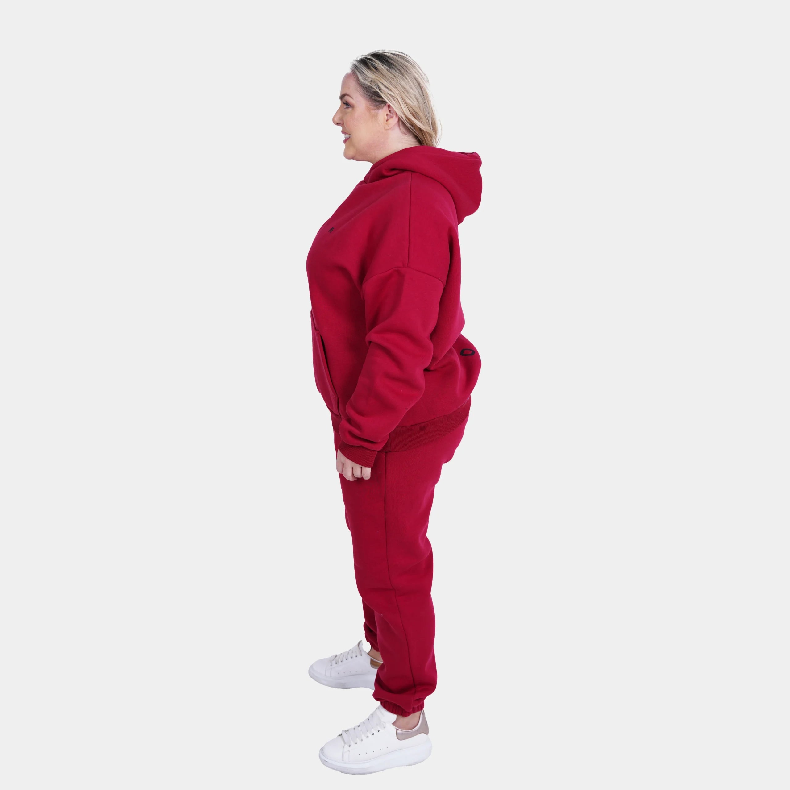 Relaxed Fit Cotton Fleece Hoodie