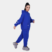 Relaxed Fit Cotton Fleece Hoodie & Sweatpant Set