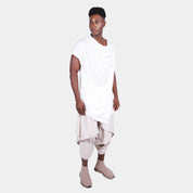 White Longline T-Shirt