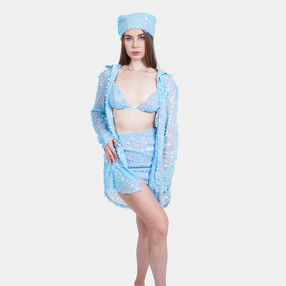4 Piece Sequin Party Set - Flashmob Nation
