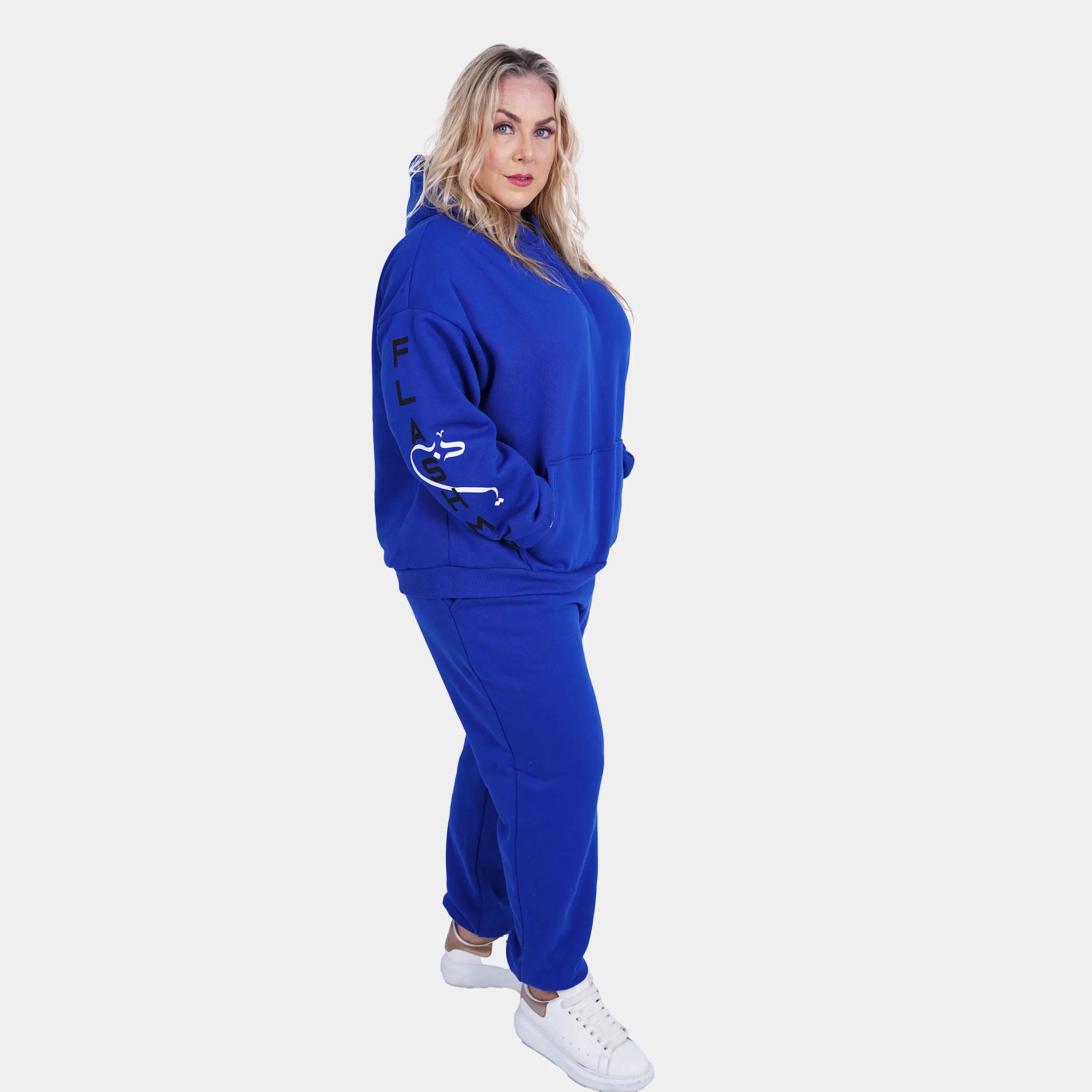 Relaxed Fit Cotton Fleece Hoodie and Sweat pant set