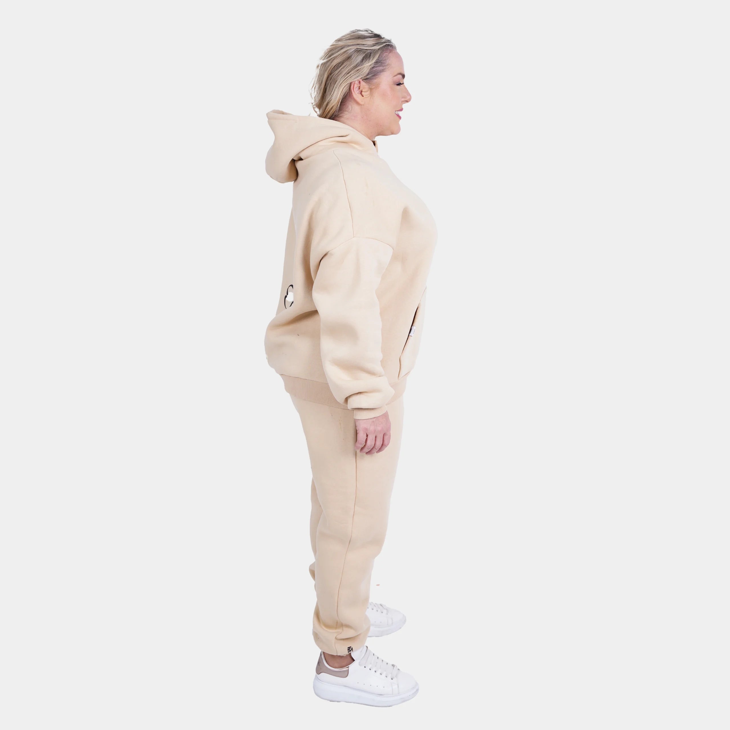 Relaxed Fit Cotton Fleece Hoodie