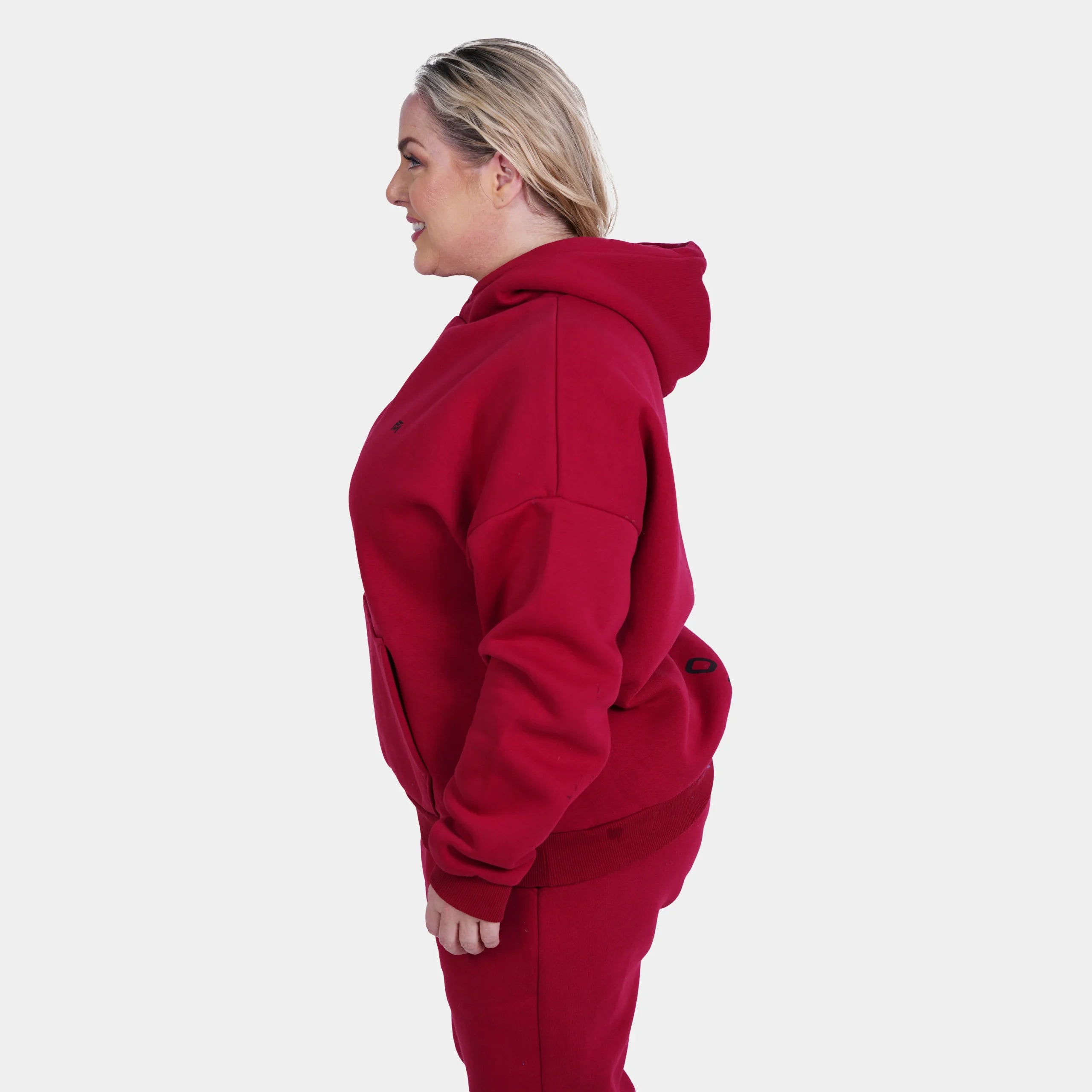 Relaxed Fit Cotton Fleece Hoodie