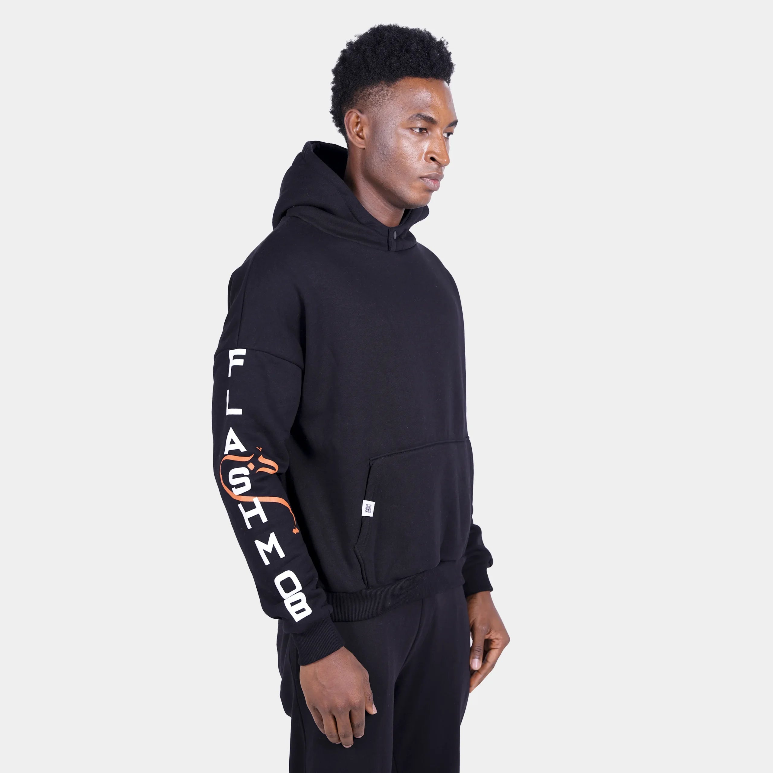 Relaxed Fit Cotton Fleece Hoodie