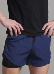 Running Shorts With Built-In Compression Tights - Flashmob Nation