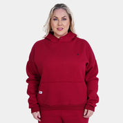 Relaxed Fit Cotton Fleece Hoodie