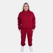 Relaxed Fit Cotton Fleece Hoodie