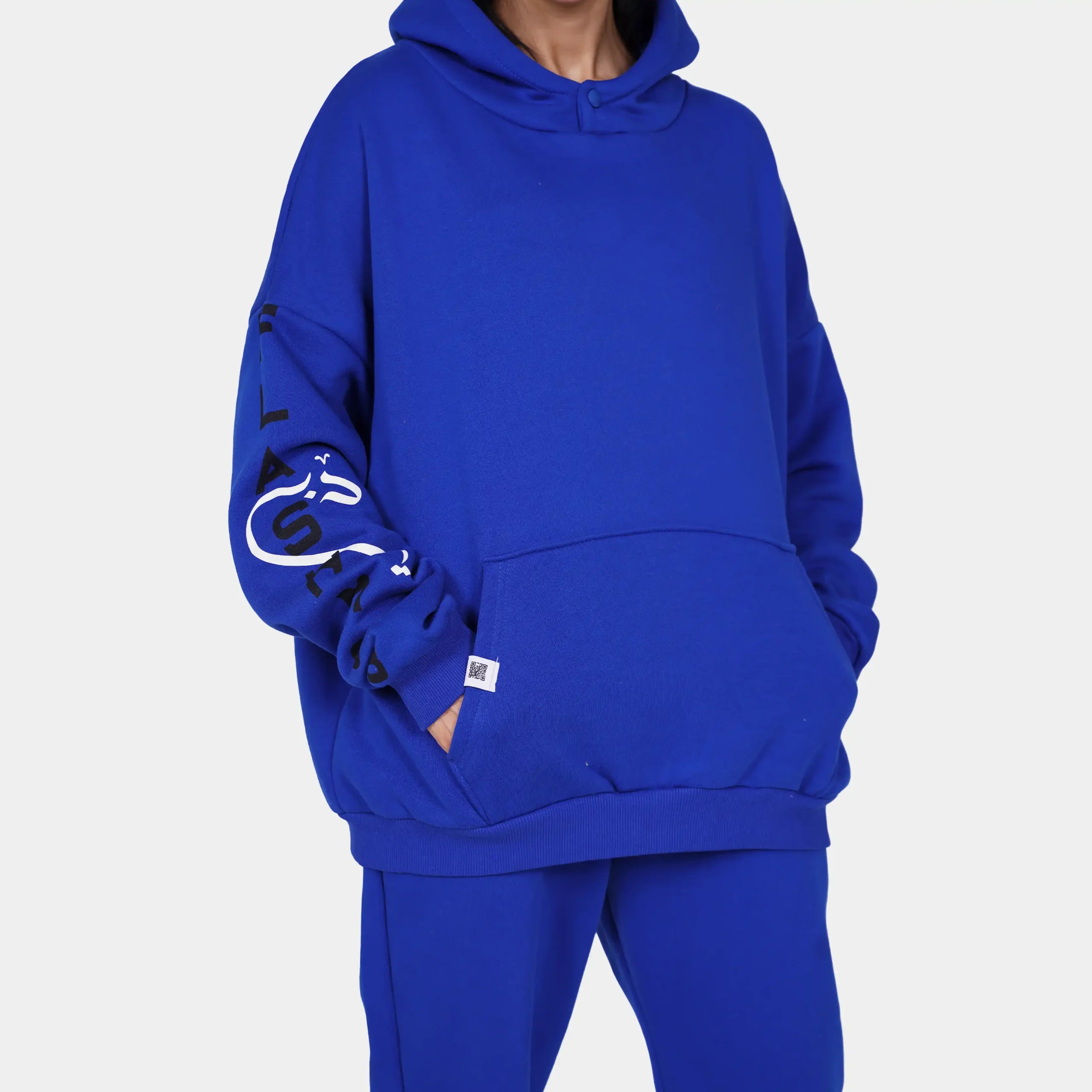 Relaxed Fit Cotton Fleece Hoodie