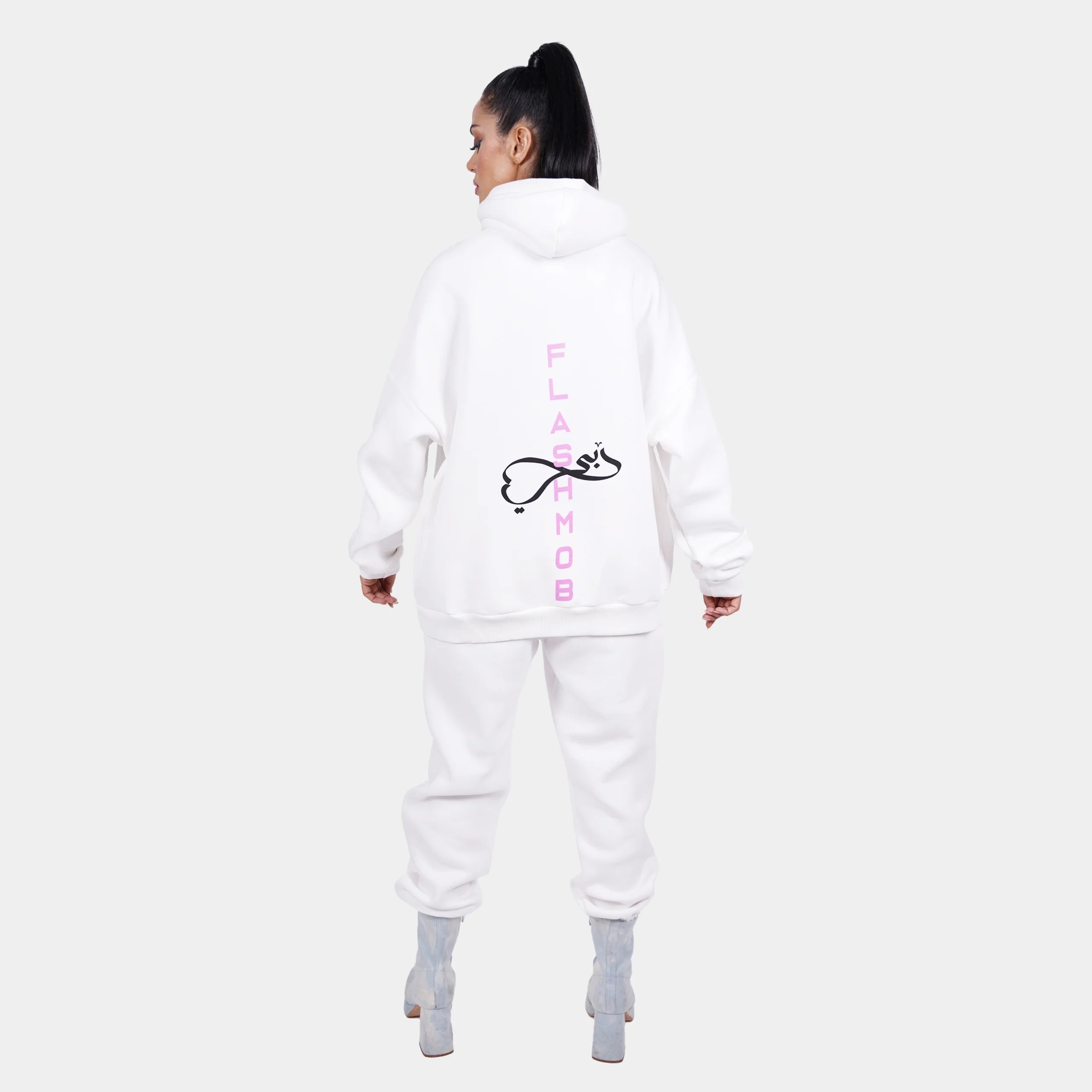 Relaxed Fit Cotton Fleece Hoodie & Sweatpant Set