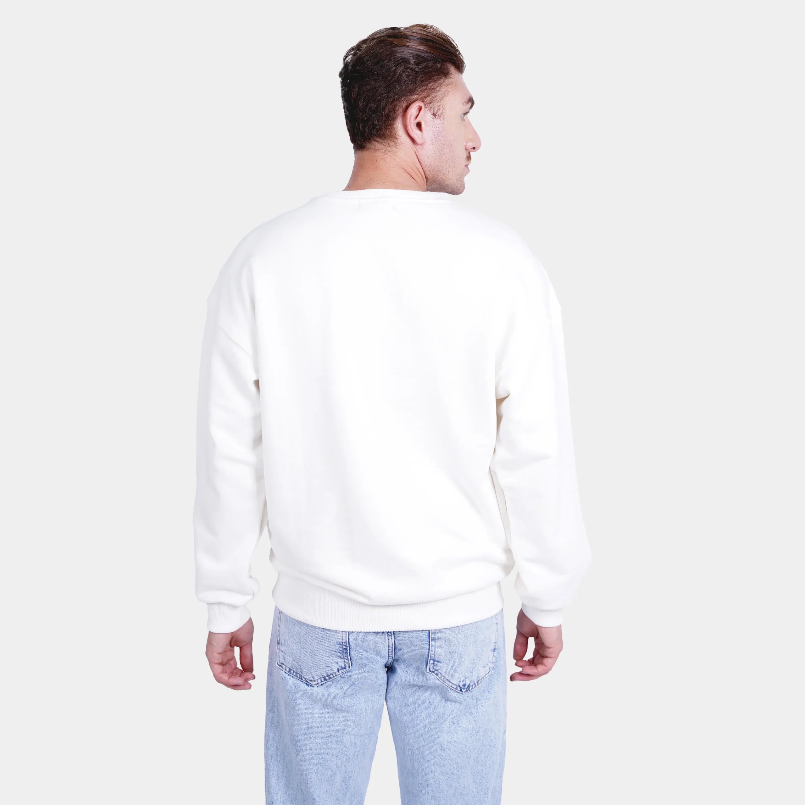 Basic Off White Sweatshirt