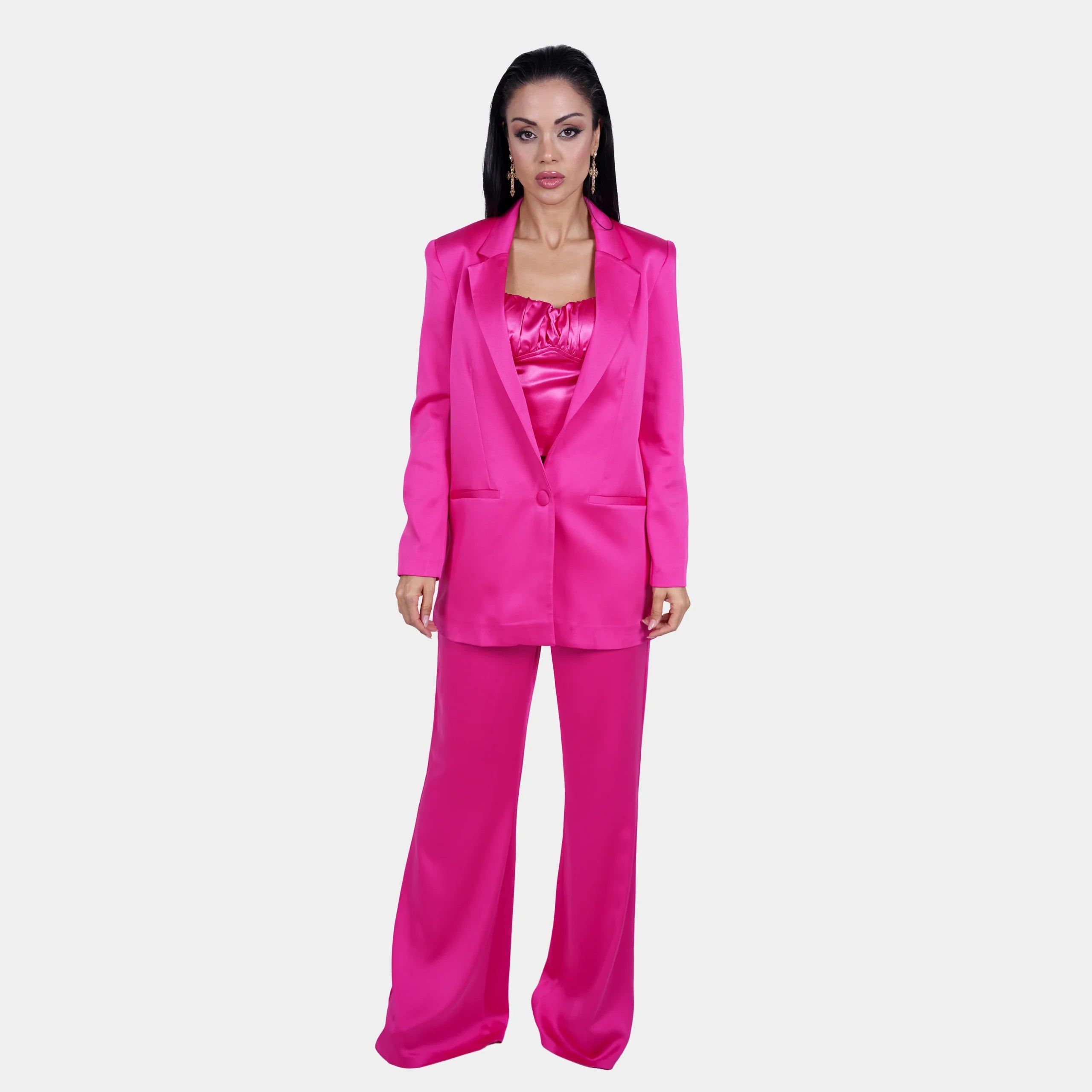 Tailored Longline Suit Set