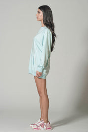 Baby Blue Oversized Hoodie