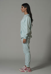 Light Blue Travel Sweat Set