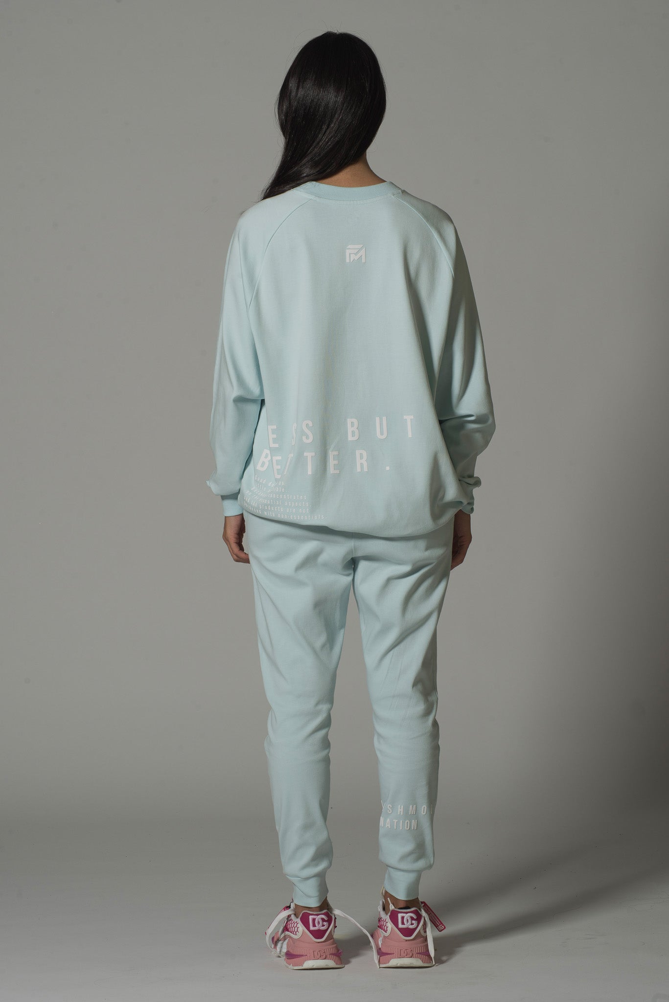 Light Blue Travel Sweat Set