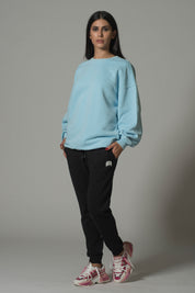 Basic Light Blue Sweatshirt