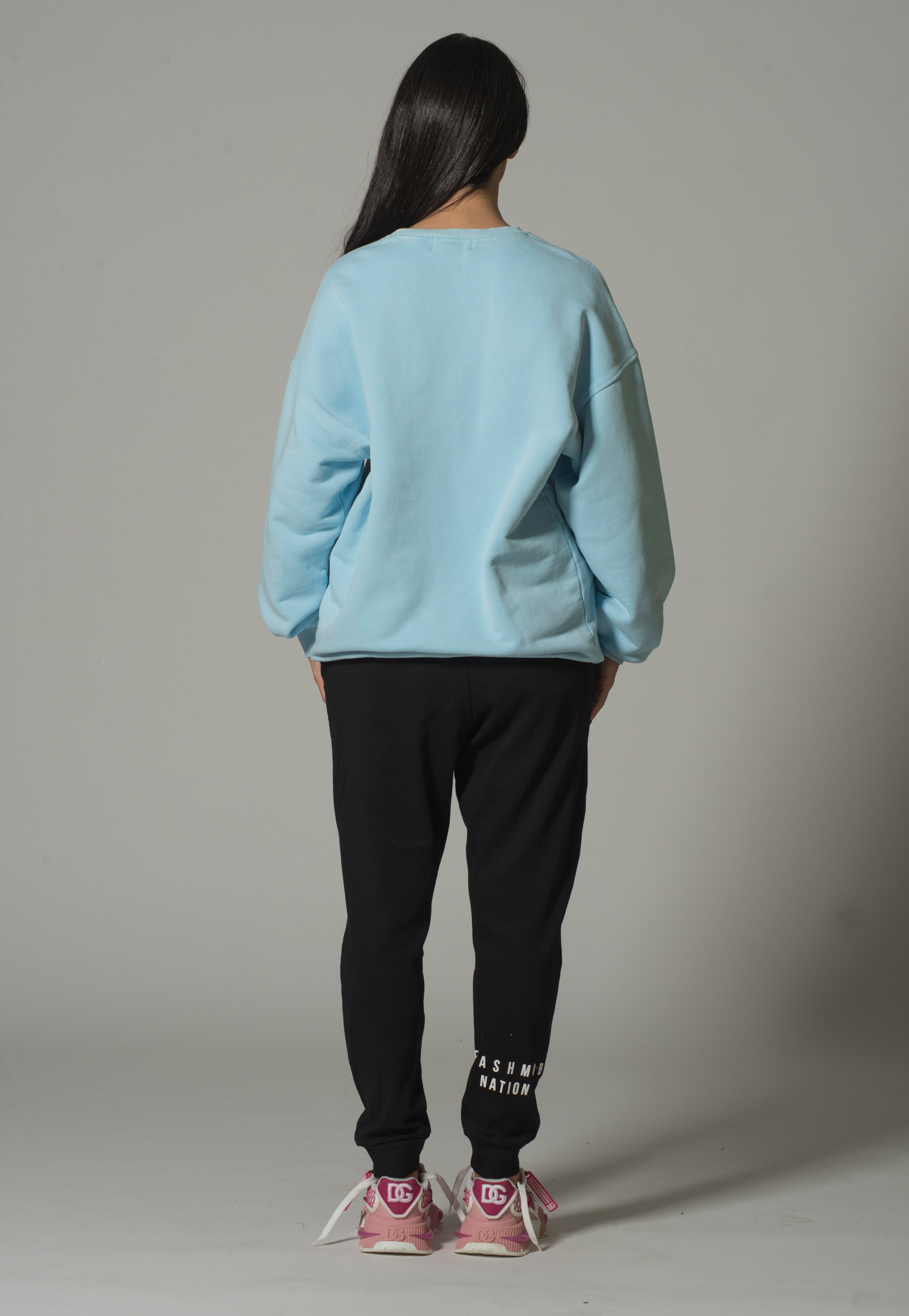 Basic Light Blue Sweatshirt