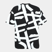 Black & White Graphic Printed T-Shirt