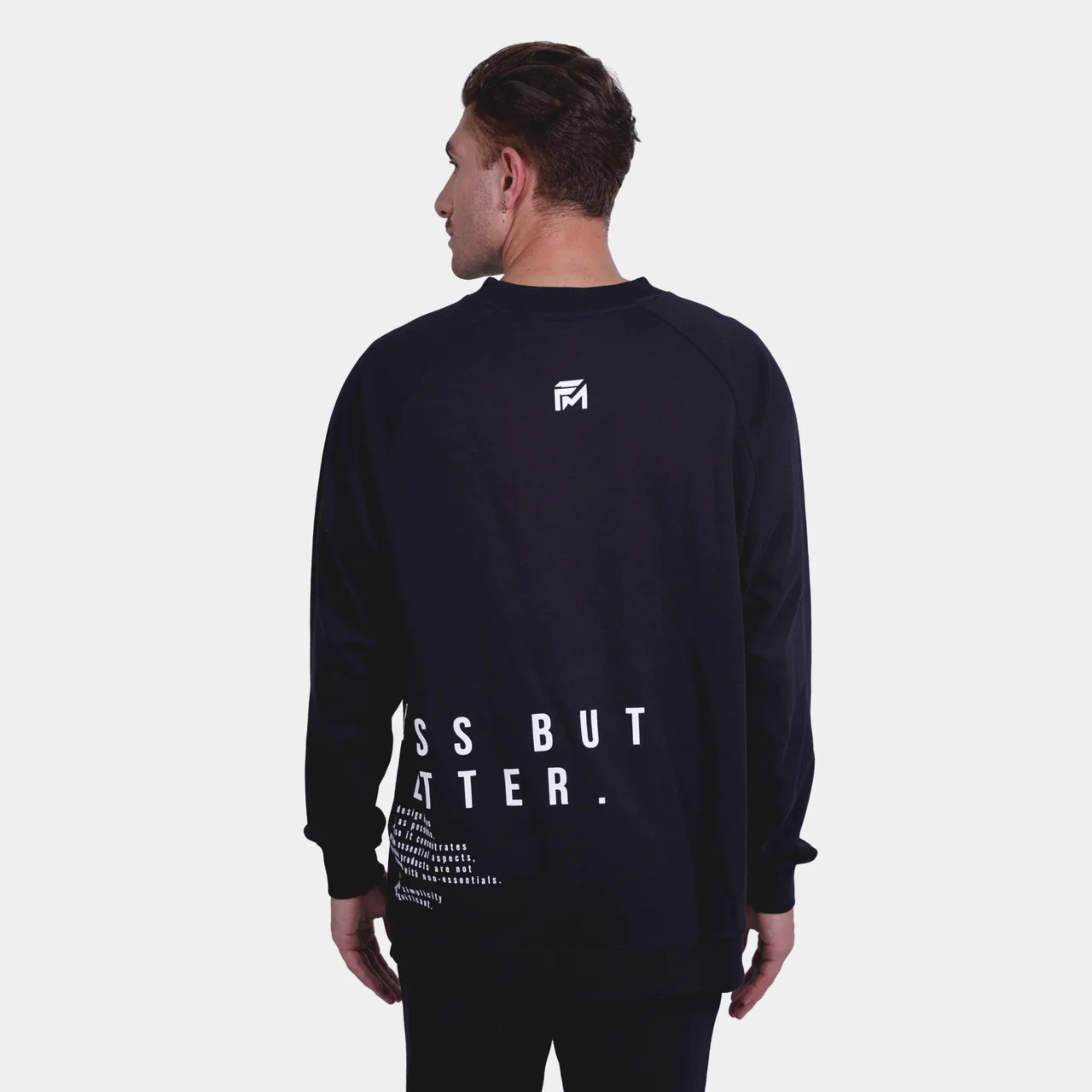 Flashmob Nation ultra soft track set in black – back view