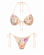 Floral Embroidered Underwire Set