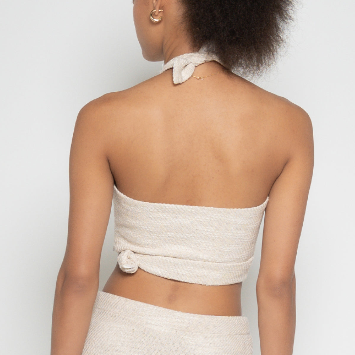 Halter Neck Cropped Top