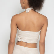 Halter Neck Cropped Top