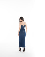 Denim Midi Dress