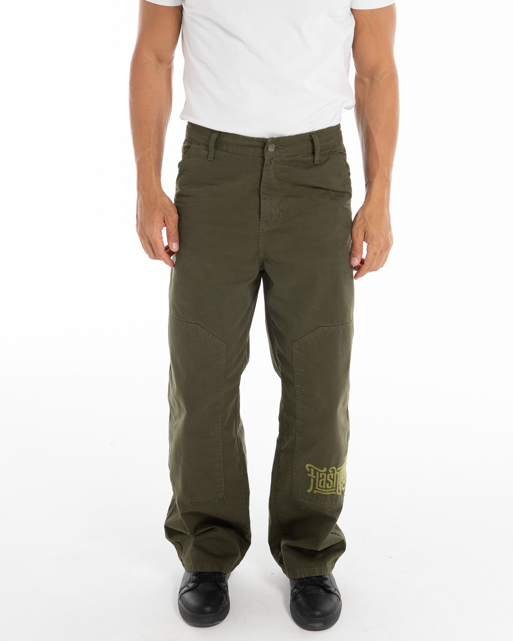 Olive Trousers