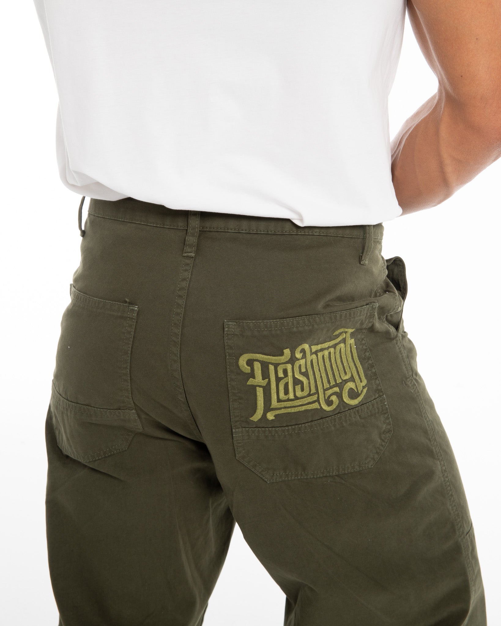 Olive Trousers