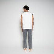 FM Mob Palace Graphic Sleeveless T-Shirt – Vintage White