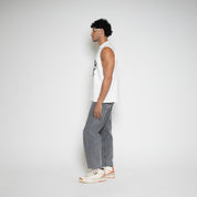 FM Mob Palace Graphic Sleeveless T-Shirt – Vintage White