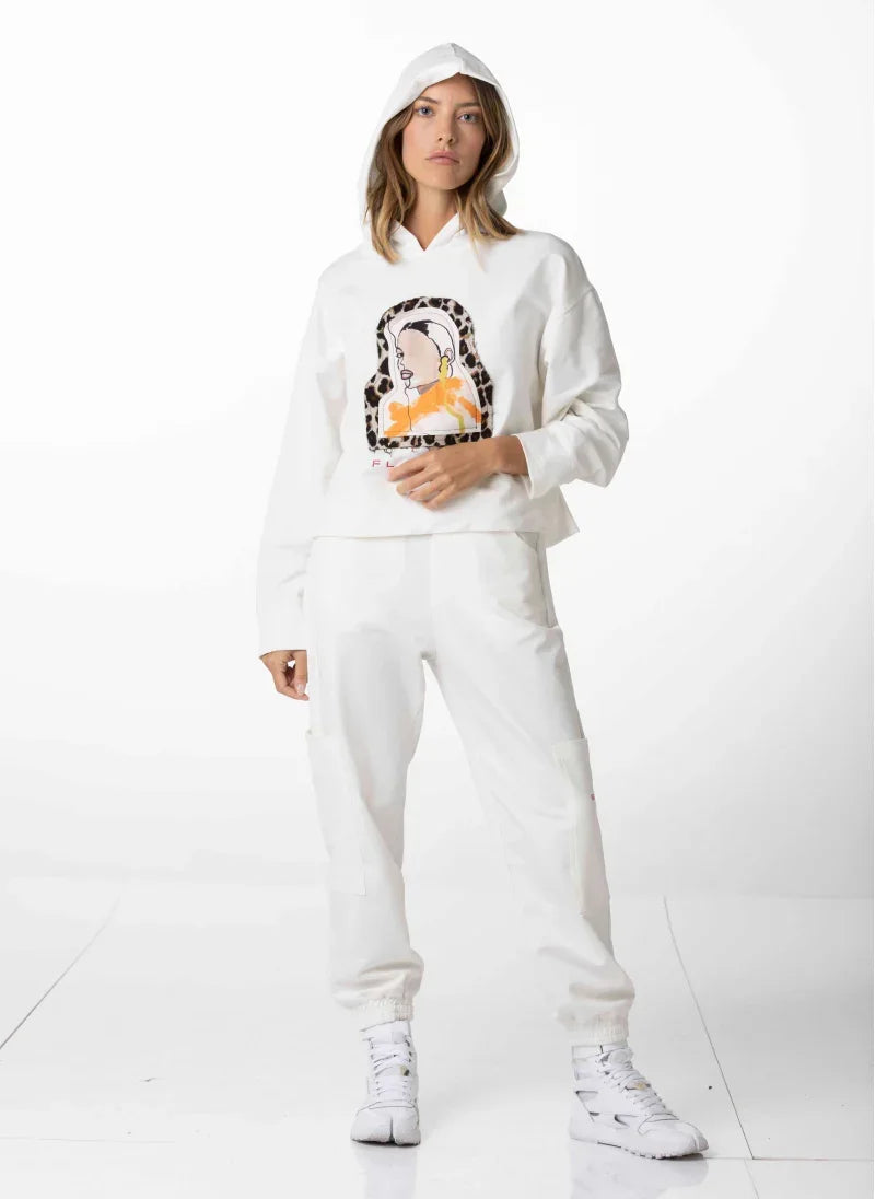 Oversized Patch Hoodie & Jogger Set for Women – Flashmob Nation