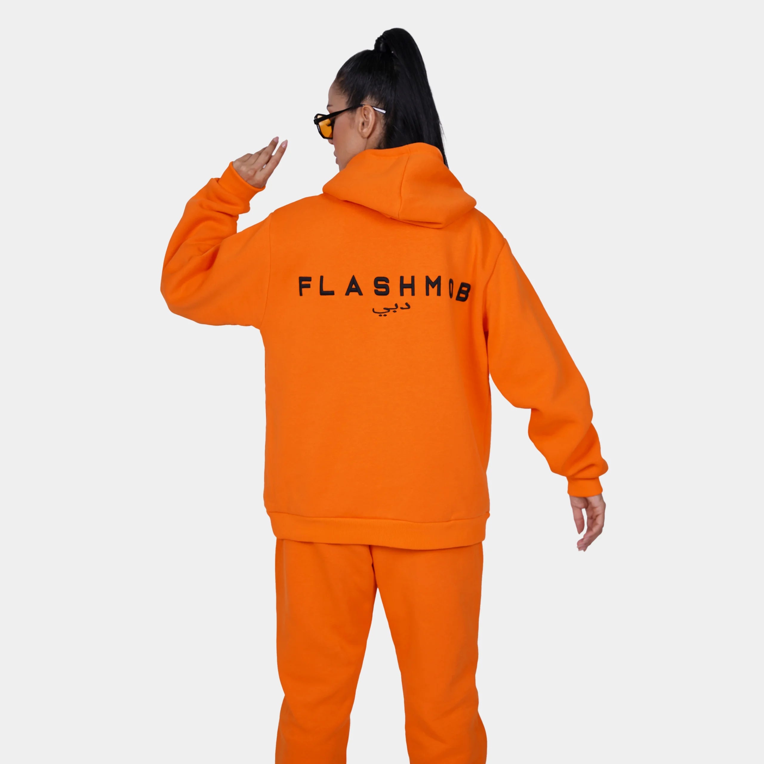 Relaxed-Fit-Cotton-Fleece-Hoodie-Zipper-Set-Women-Orange-3-C-1-scaled.webp