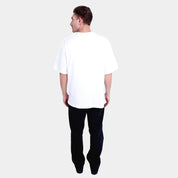 Casual White T-shirt With Contrast Detail