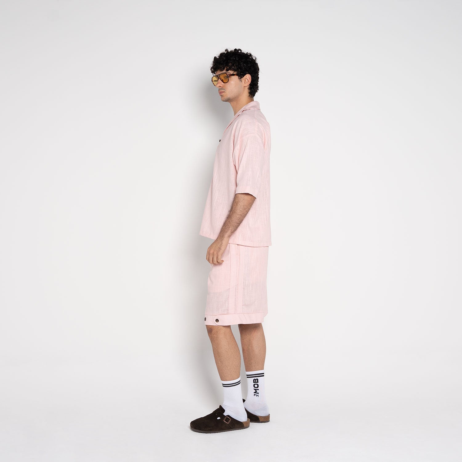 AF1 Pink Linen V - Neck Box Set - Flashmob Nation