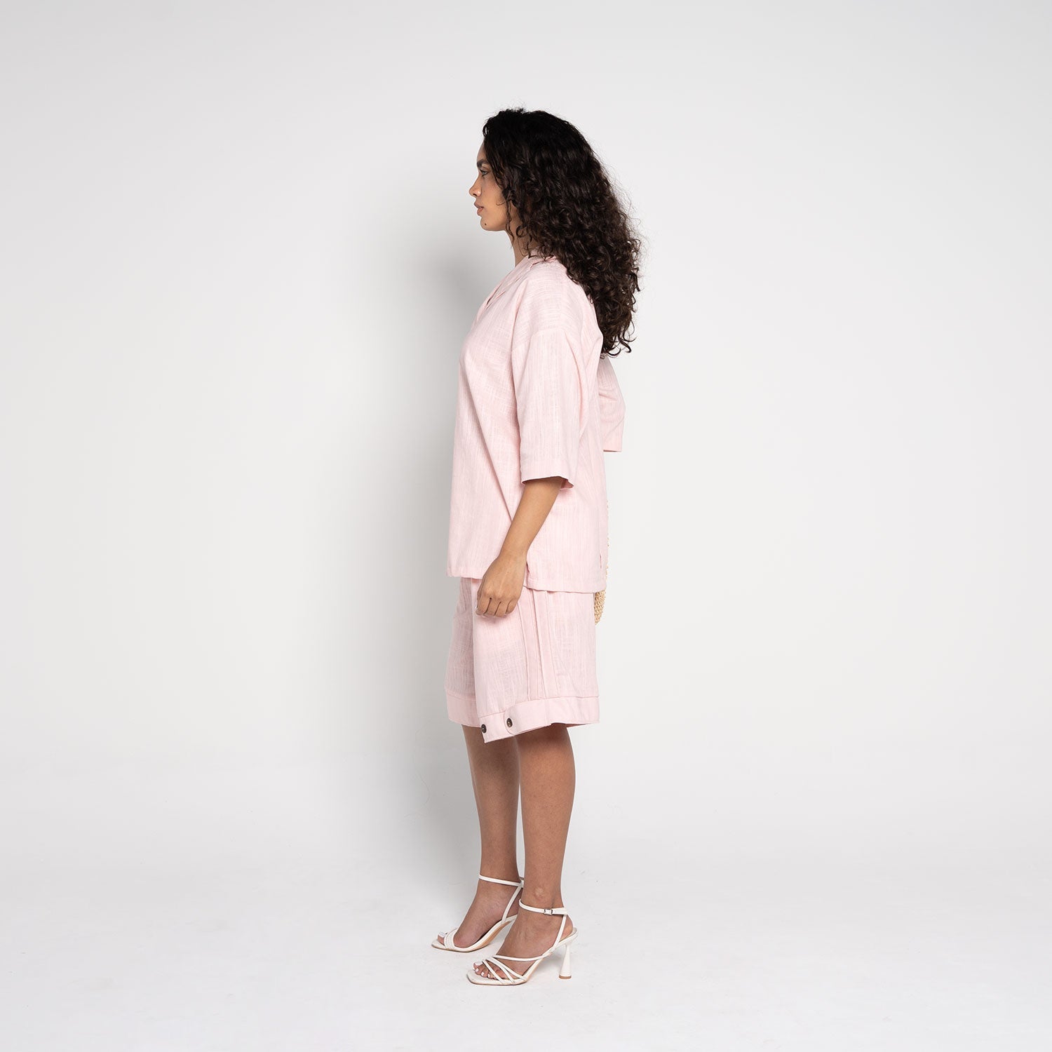 AF1 Pink Linen V - Neck Box Set - Flashmob Nation