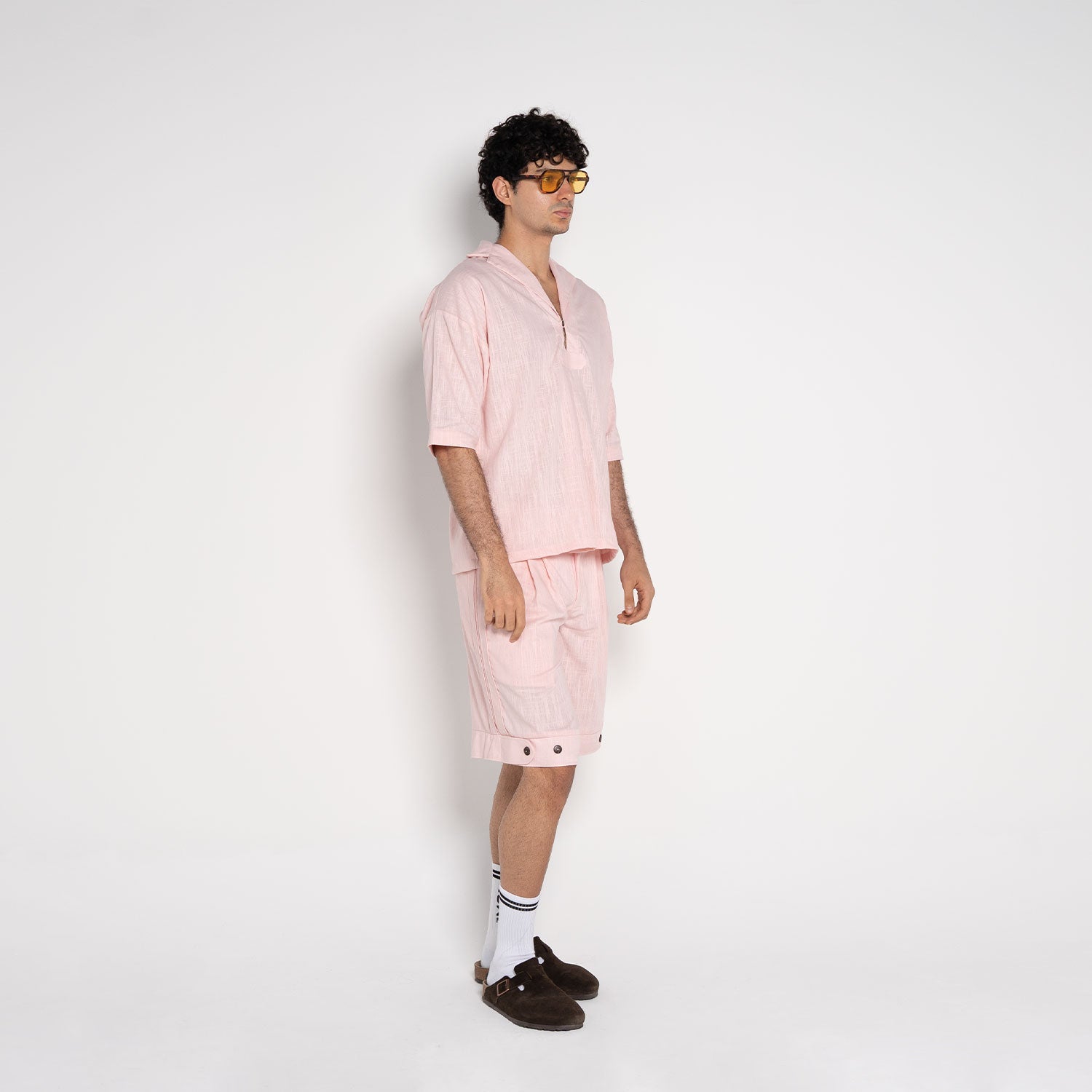 AF1 Pink Linen V - Neck Box Set - Flashmob Nation