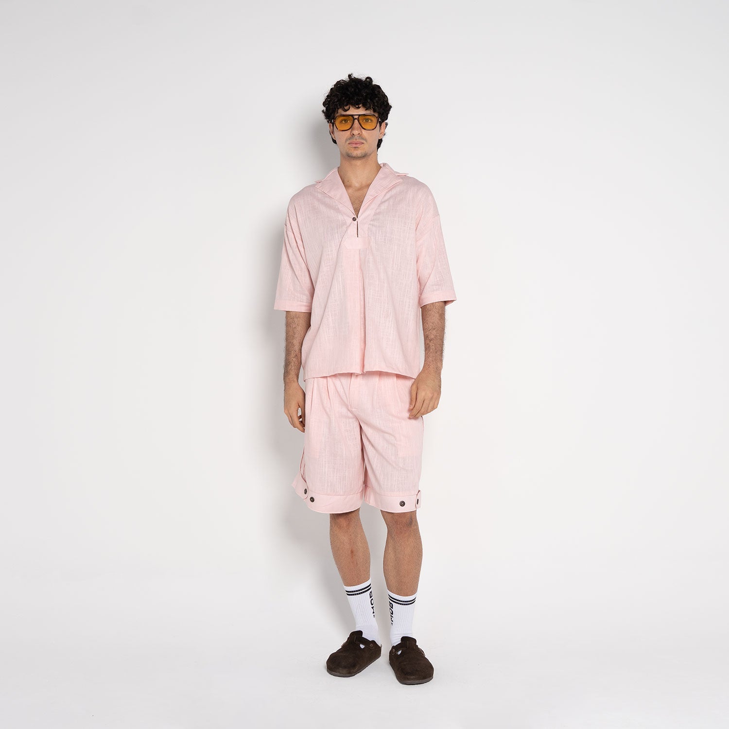 AF1 Pink Linen V - Neck Box Set - Flashmob Nation