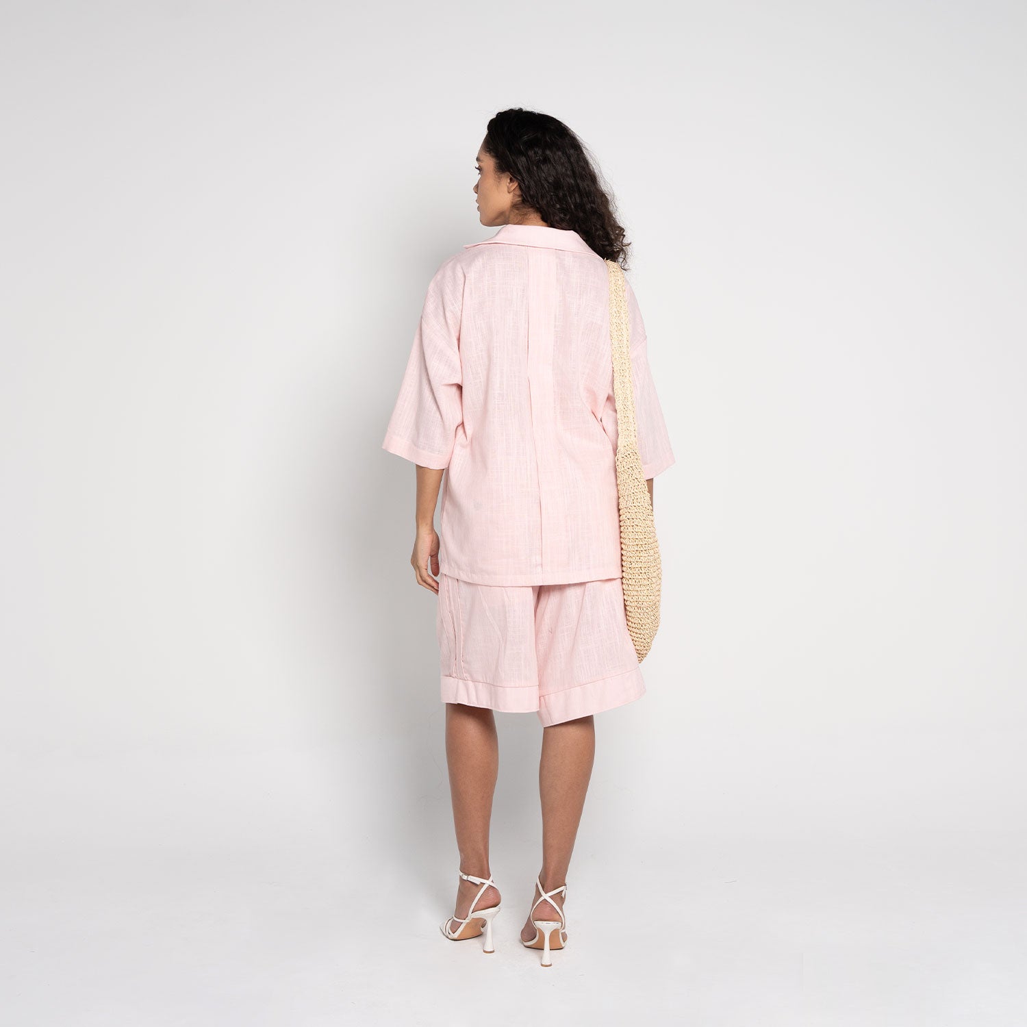 AF1 Pink Linen V - Neck Box Set - Flashmob Nation