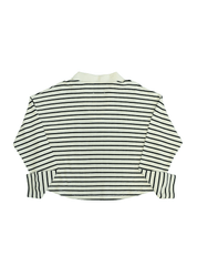 Americana Striped Knit Polo - Flashmob Nation