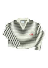 Americana Striped Knit Polo