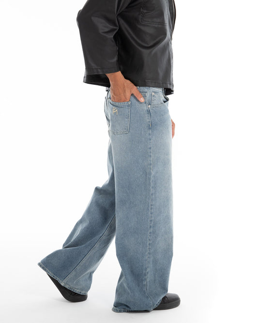Baggy Denim Jeans - Flashmob Nation