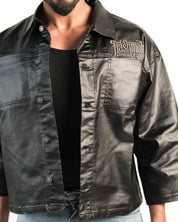 Black Leather Jacket – Classic Faux Leather Style for Women - Flashmob Nation