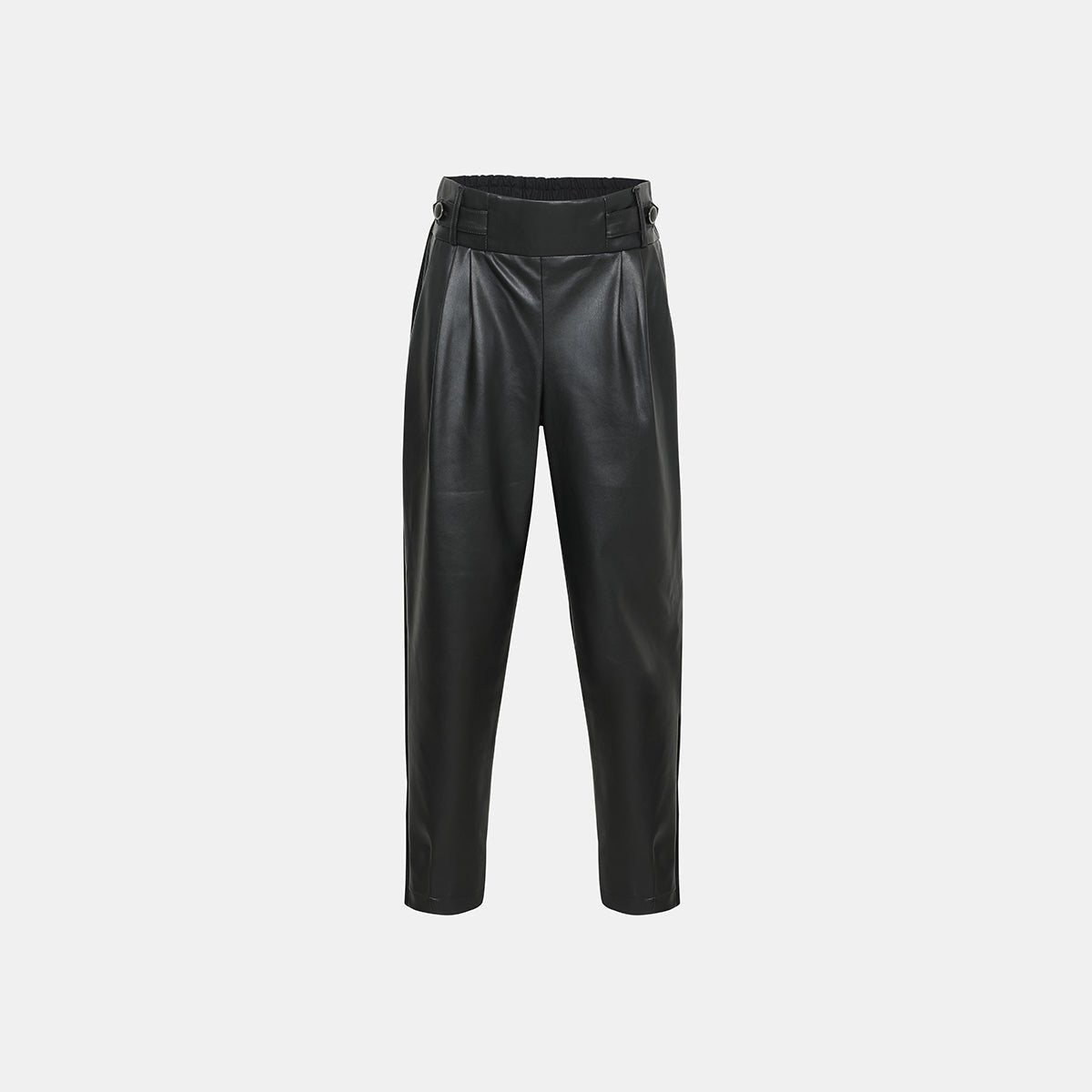 Black Leather Trouser – FM Signature Streetwear - Flashmob Nation