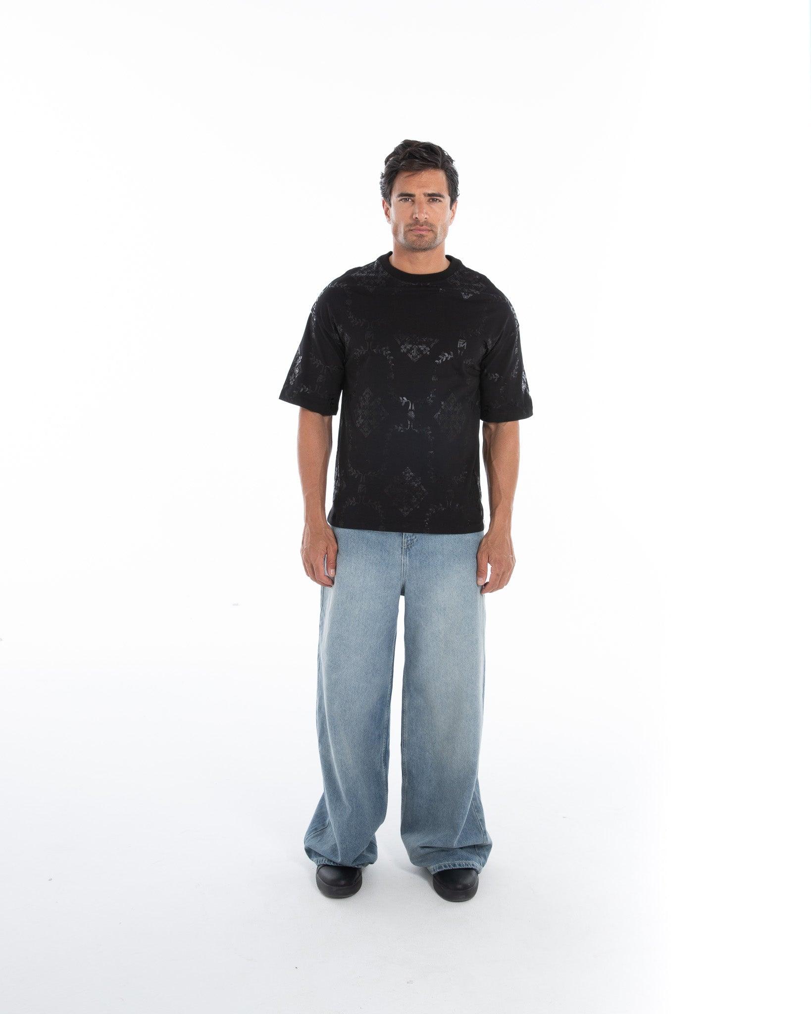 Black Reflective T-Shirt - Flashmob Nation