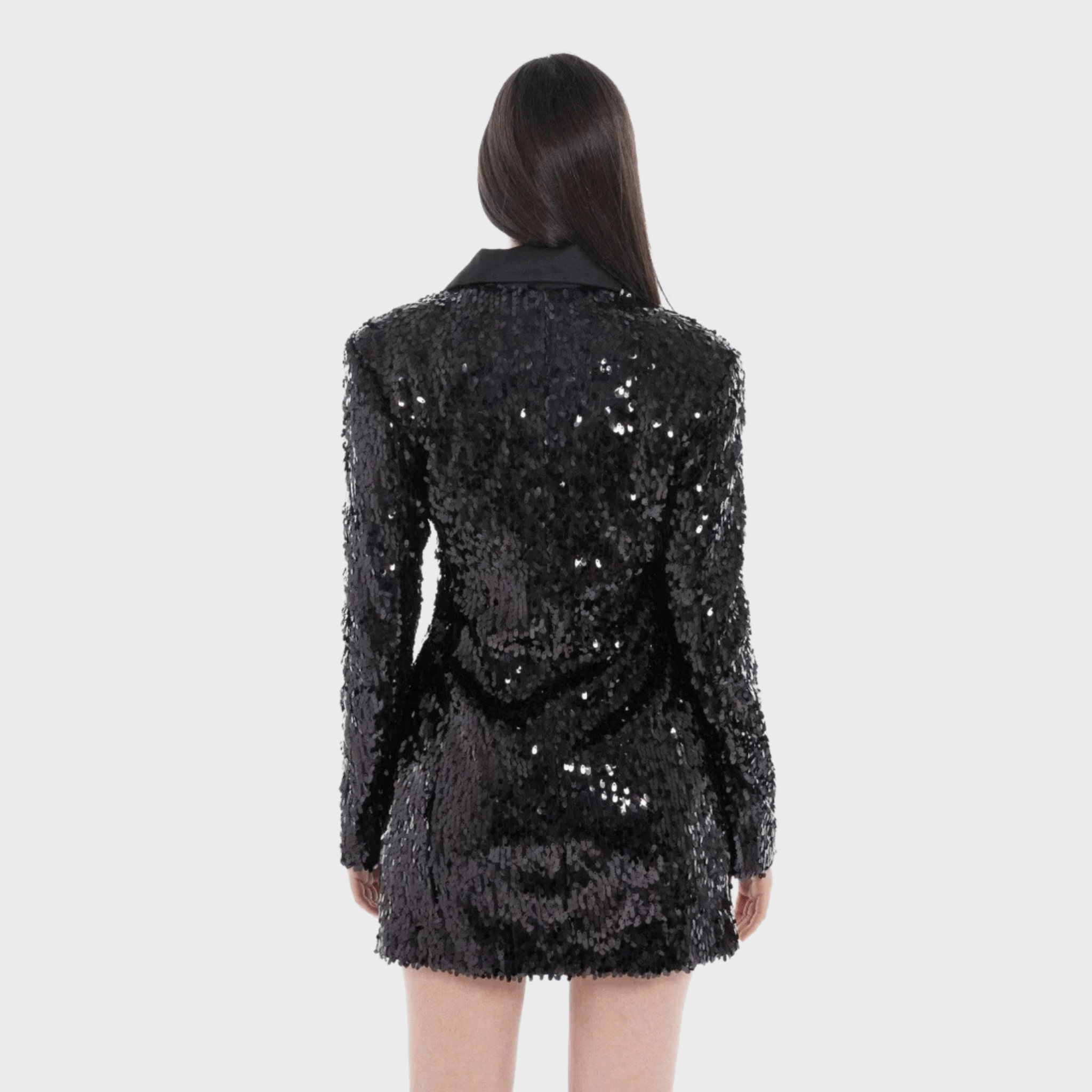 Black Sequin Party Blazer - Flashmob Nation