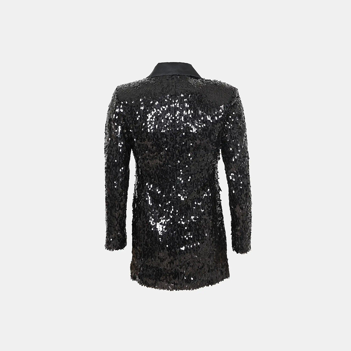 Black Sequin Party Blazer – FM Signature Eveningwear - Flashmob Nation