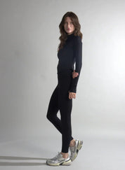 Black Zip - Up Athleisure Co - Ord Set for Women - Flashmob Nation