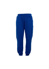 Blue Oversized "FM" Signature Jogger
