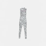 Caution - Tape Print Body Fit Jumpsuit - Flashmob Nation